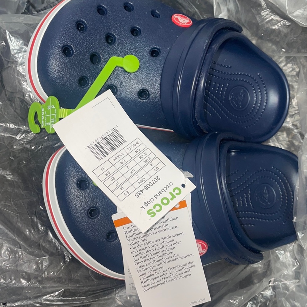 Kids New Crocband crocs